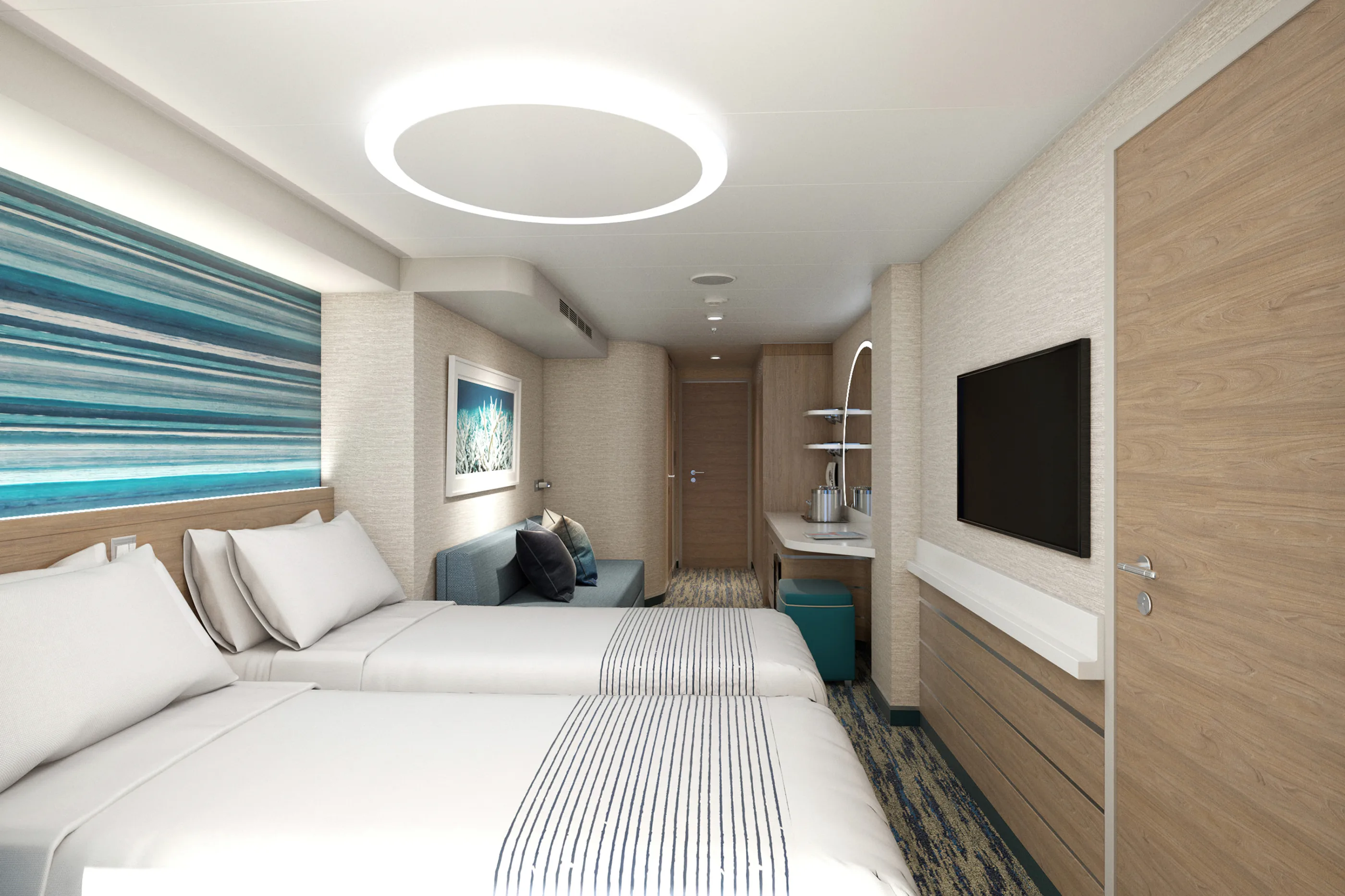 Carnival Cruise Line’s newest ship features DCA’s stateroom design ...