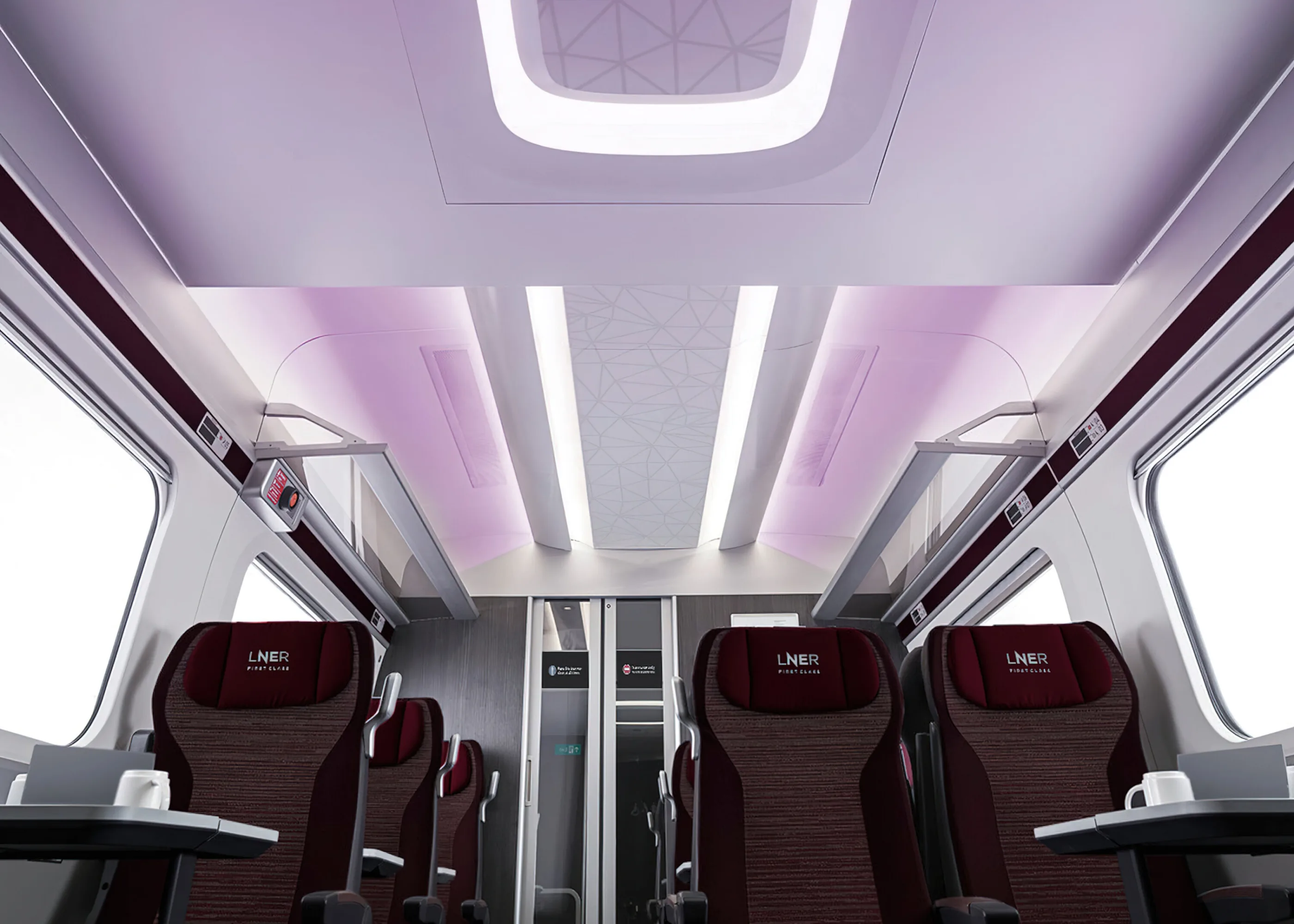 Train Inner Lighting Train Interior - DCA Design