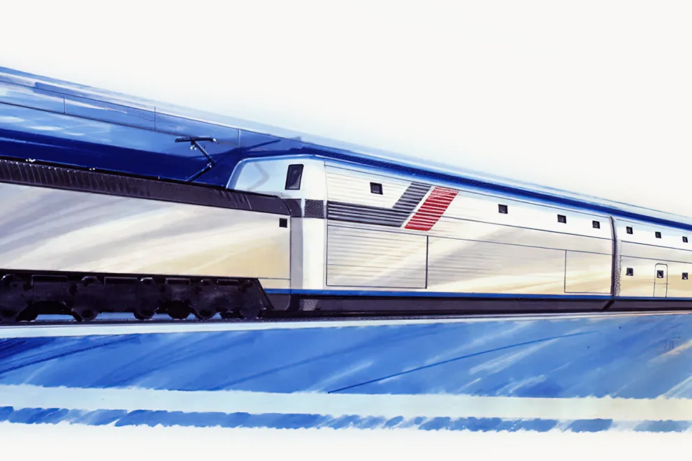 Freight Shuttle Train Le Shuttle - DCA Design